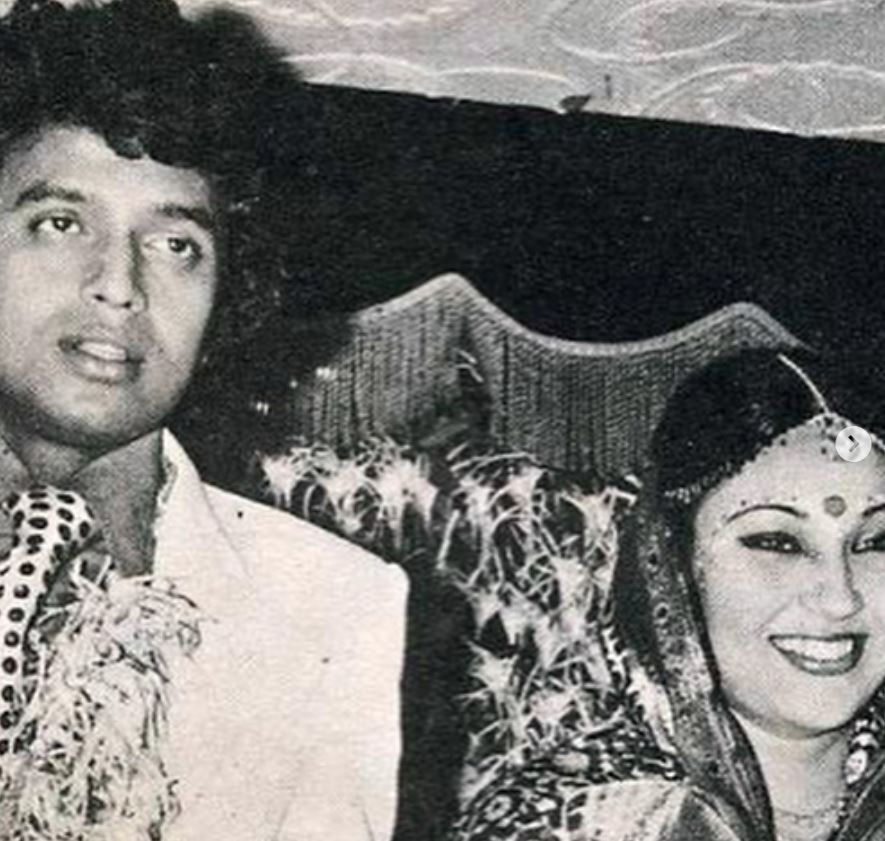 mithun chakraborty first wife